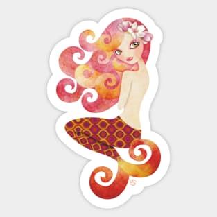 Coraleen Mermaid Sticker